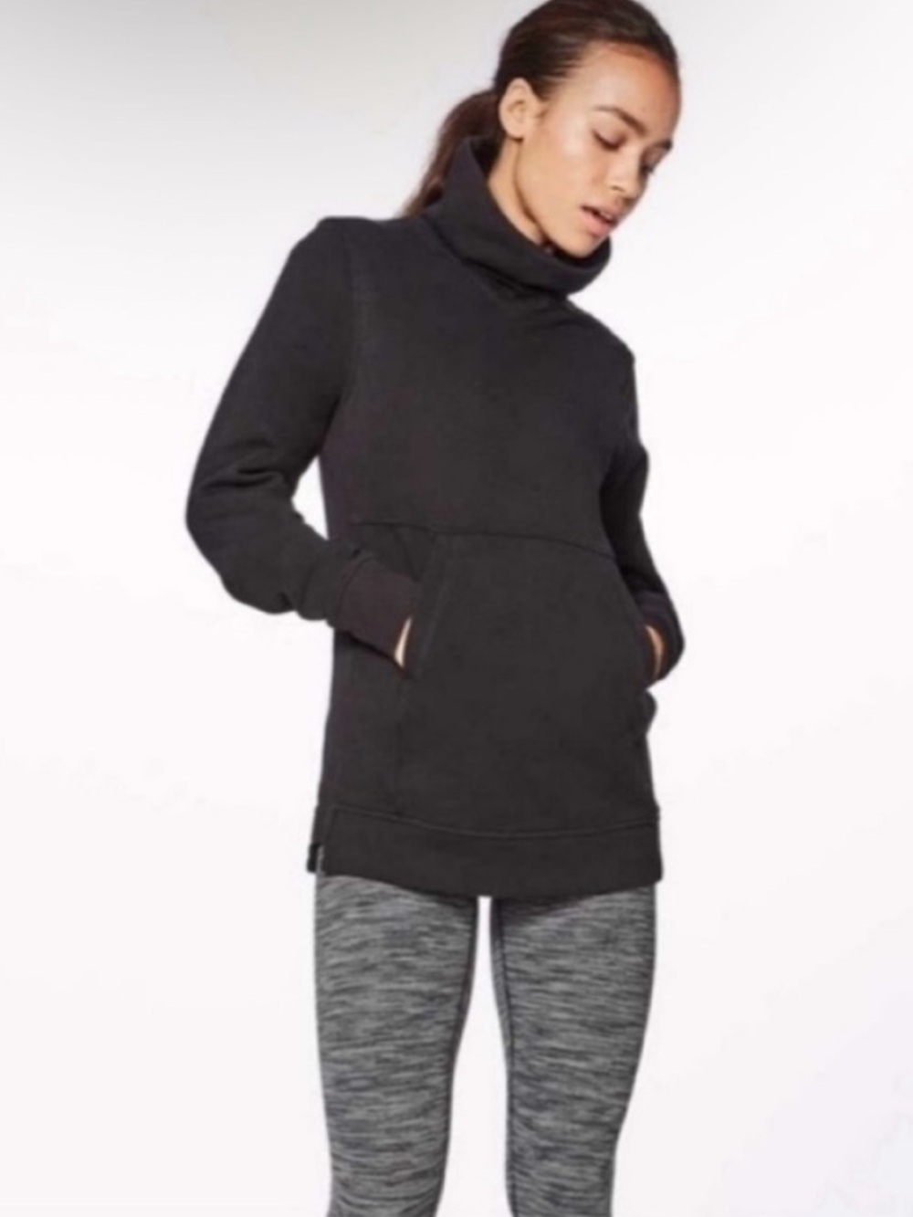 Lululemon Black Press Pause Pullover